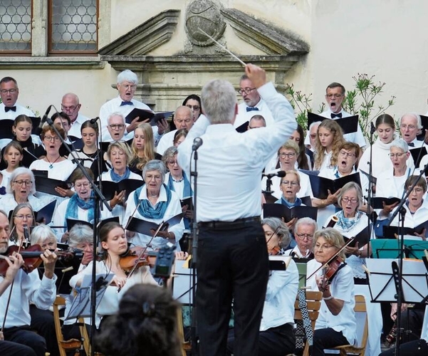 Die Serenade auf Schloss Lenzburg bot ein grosses Angebot an musikalischen Leckerbissen.Foto: zvg