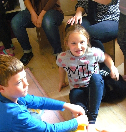 Aurelia hatte auch schon mal ein gebrochenes Bein.