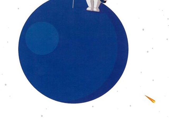 <em>«Min Planet – Heimetgfühl»:</em> Juni-Motiv der Serie «Lenzburgiana». Illustration: mphs