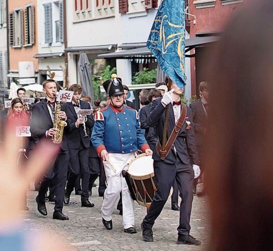 Musikalisch begleitet. Foto:  Rinaldo Feusi