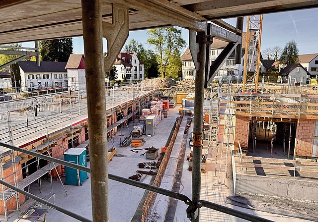 Architektur ist Lebensraum: Hier entsteht ein Bau für die Zukunft.Foto: Verena Schmidtke