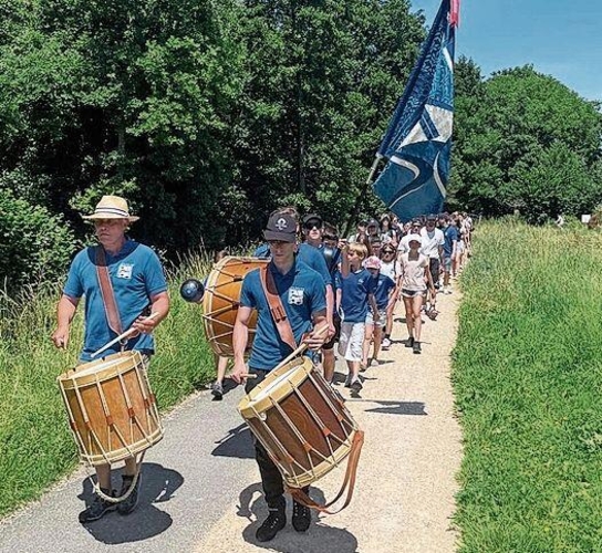 Festlicher Einzug in Lenzburg.Foto: zvg