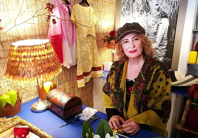 Nostalgie, Kunst, Kultur: Maria Antonietta Coluccia in ihrem Paradies. Foto: tf