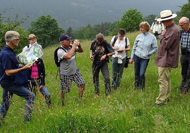 <em>Hohe Aufmerksamkeit: </em>Teilnehmer folgen Ausführungen von Claude Müller Foto: Esther Thut