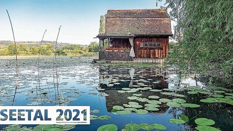 Bei der elften Auflage in neuem Layout: Das Titelbild des Jahreskalenders «Seetal 2021» von Seetaltourismus. Foto: Seetaltourismus/Christian Betschart