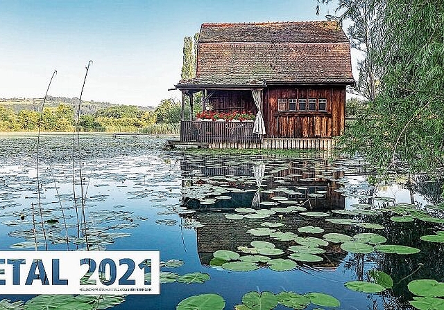 Bei der elften Auflage in neuem Layout: Das Titelbild des Jahreskalenders «Seetal 2021» von Seetaltourismus. Foto: Seetaltourismus/Christian Betschart