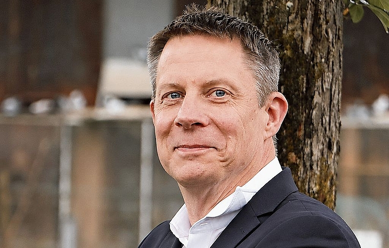 Patrick Mösch, neuer Gemeindepräsident von Brunegg.Foto: Romi Schmid