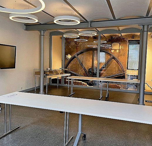 Der Inforaum steht der Schule und dem Verein zur Verfügung. Er kann aber auch über die Stadt für kleinere Anlässe gemietet werden. Foto: zvg