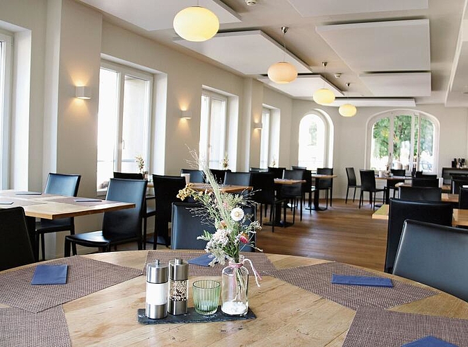 Neuer Look: Das Restaurant Lavande wirkt frisch und modern. Foto: Romi Schmid