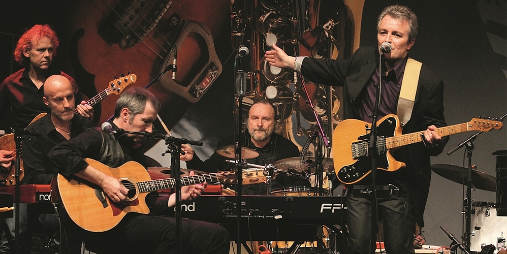 Zu Gast im Müllerhaus: Richard Koechli (rechts) und seine Band. Foto:sErich Huber Zu Gast im Müllerhaus: Richard Koechli (rechts) und seine Band. Foto:sErich Huber