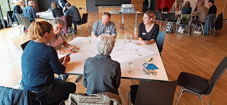 An den Workshops tauschte man sich aus.Foto: zvg