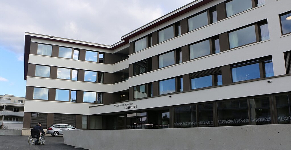 Der Umzug dauerte zehn Tage: Anfang März ist im Neubau des Alters- und Pflegeheims Länzerthus Leben eingekehrt. Fotos: Melanie Solloso
