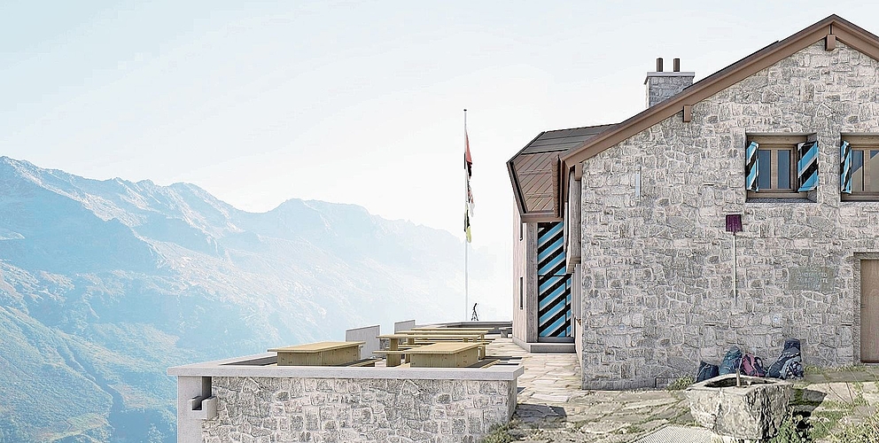 Die Salbithütte behält durch die umfangreiche Sanierung ihren Charakter, soll aber für die Zukunft gerüstet sein. Foto: zvg