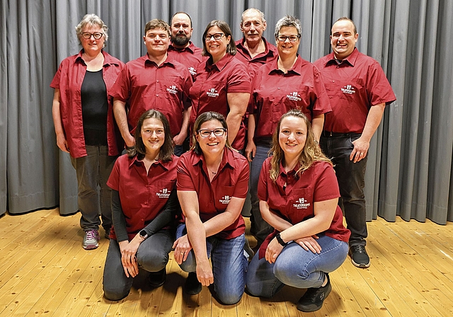 Freuen sich auf die «Zuckerpuppe»: Die Mitglieder der Theatergruppe Schafisheim.Foto: zvg 