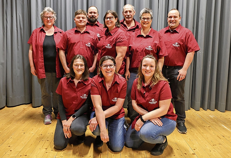 Freuen sich auf die «Zuckerpuppe»: Die Mitglieder der Theatergruppe Schafisheim.Foto: zvg