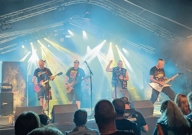 Bloody Horseface spielten als letzte Band und holten noch alles aus dem Publikum heraus.Foto: Debora Hugentobler