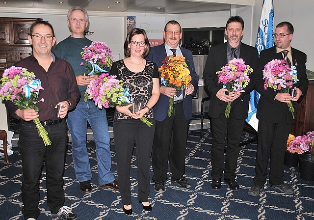 Die grossen und kleinen Gesellschaftsmeister der SG Lenzburg.Foto: zvg