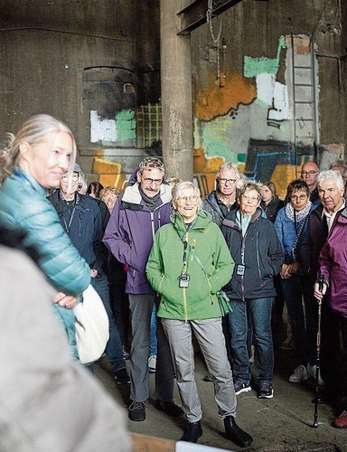 Besucher lauschten den Ausführungen. Foto:  zvg