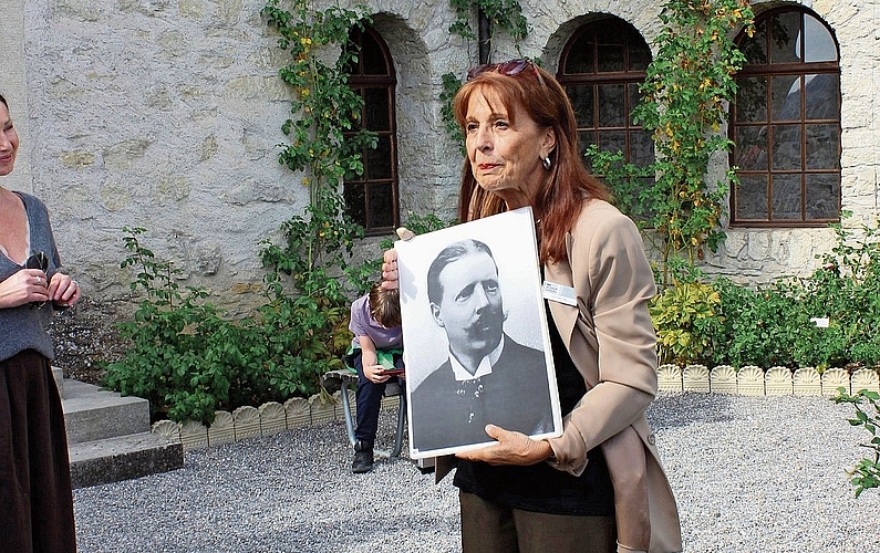 Johanna Rey über Augustus Edward Jessup.Foto: Debora Hugentobler