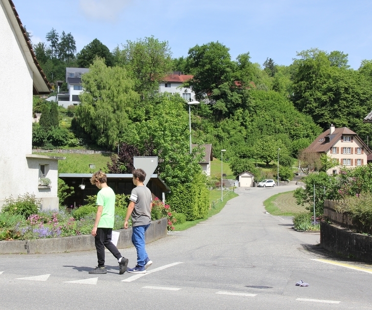 Einmündung Zihlrainstrasse/Lenzburgerstrasse: Wird eine Baustelle werden.