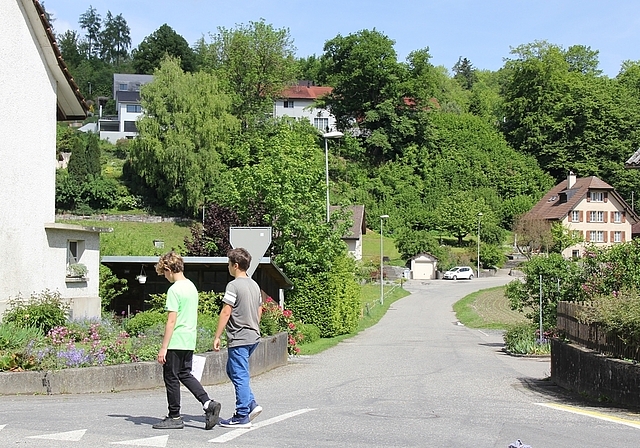 Einmündung Zihlrainstrasse/Lenzburgerstrasse: Wird eine Baustelle werden.