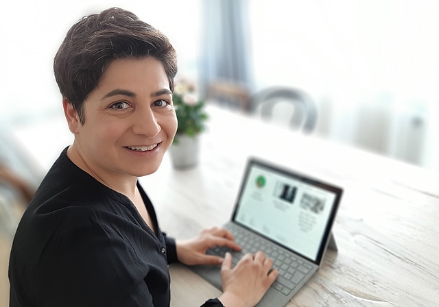 Steht hinter dem Projekt: Die in Aarau wohnende Silvia Dell’Aquila. Foto: zvg