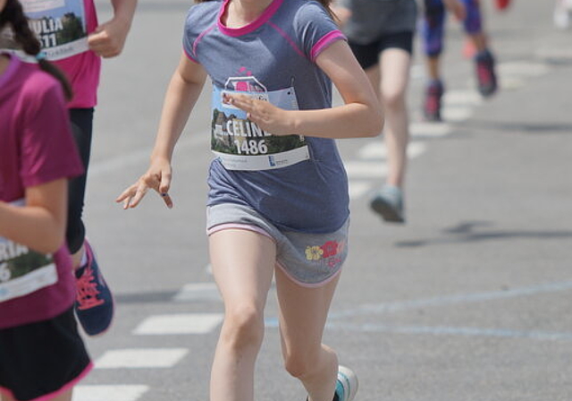 Erst 2021 wieder: Schülerinnen und Schüler am Lenzburger Lauf. Archivfoto: Ruedi Burkart