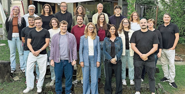 Anlässlich der Nominationsversammlung im Haus im Garten: Die starke Einwohnerratsliste der SP bietet eine grosse Vielfalt.Foto: zvg