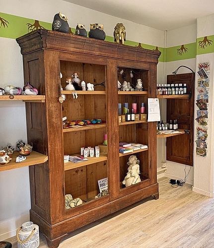 Ein Blick in den Herzwurzel-Shop.Foto: VSc