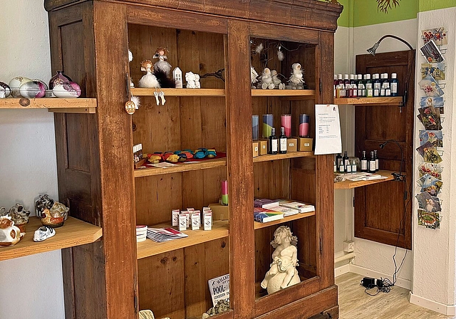 Ein Blick in den Herzwurzel-Shop.Foto: VSc