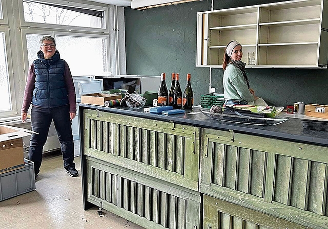 Zwar ohne Räumlichkeiten, aber nicht ohne gute Ideen und gute Laune.Foto: zvg