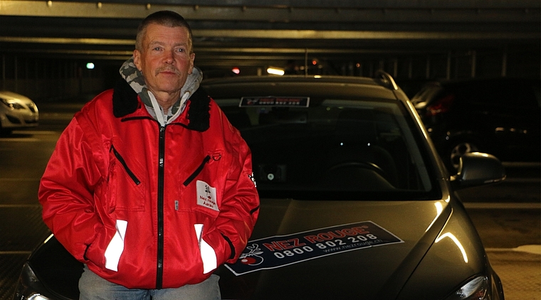 Nez-Rouge-Veteran: Robert Läuchli fährt nun schon seit fast 20 Jahren für Nez Rouge Aargau. Die Aargauer Sektion besteht seit 23 Jahren. (MS)