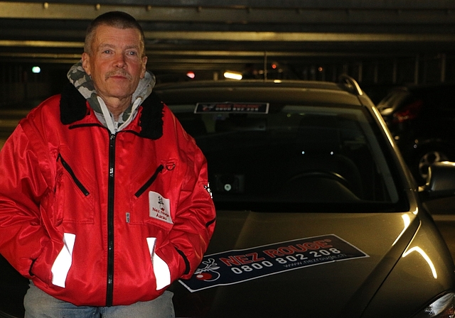 Nez-Rouge-Veteran: Robert Läuchli fährt nun schon seit fast 20 Jahren für Nez Rouge Aargau. Die Aargauer Sektion besteht seit 23 Jahren. (MS)