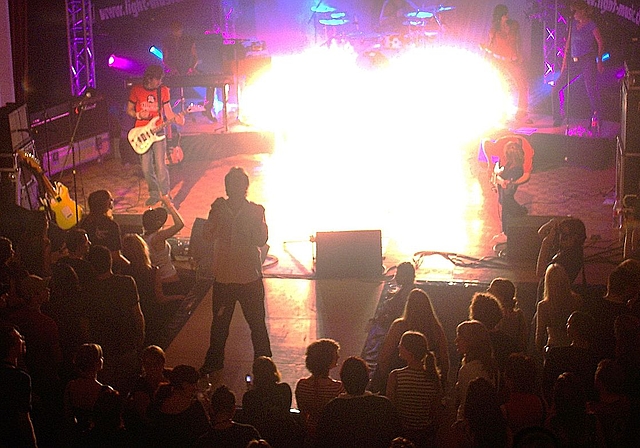 Deteil heizte im Löwensaal am Seetalrock 2005 ordentlich ein.Foto:  zvg