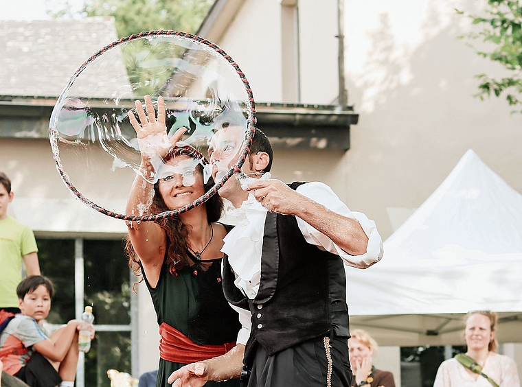 Einfach magisch: Das Gauklerfestival verzaubert jedes Jahr aufs Neue.Foto: Romi Schmid