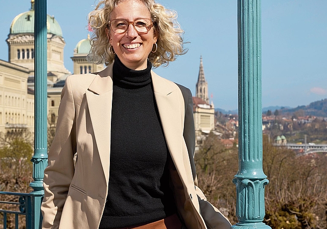 GLP-Politikerin Barbara Portmann-Müller wird am 1. Juni in den Nationalrat einziehen. Foto: Barbara Boutellier