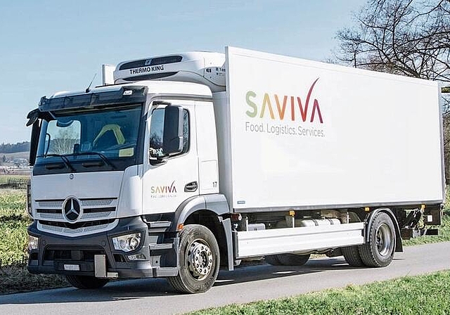 Auf Achse: Die Nähe zu den Autobahneinfahrten in Brunegg ist für die Saviva AG als Logistikunternehmen ideal. Foto: zvg