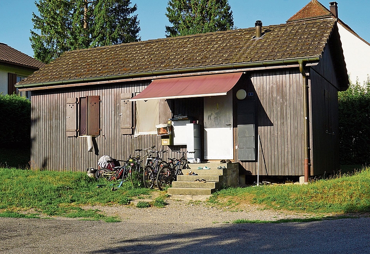 Die Bundesbaracke wird abgerissen. Der Pachtvertrag läuft aus.Foto: Rinaldo Feusi
