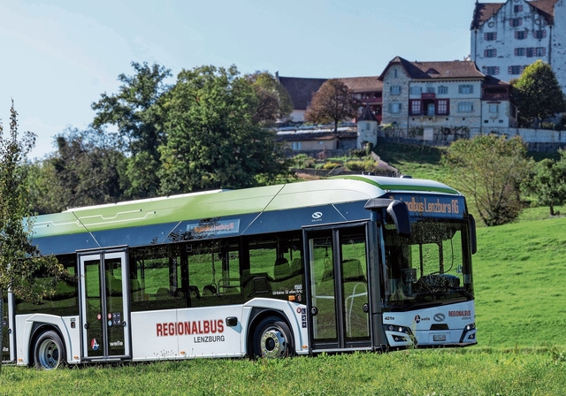 Mit der Neuanschaffung wird die Busflotte erweitert.Foto: zvg
