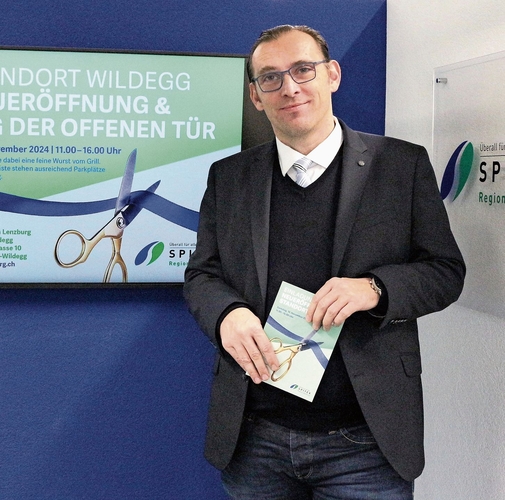 Daniel Lukic, Geschäftsleiter Spitex Region Lenzburg.Foto: zvg