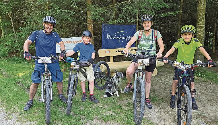 Ein letztes Mal wird in die Pedale getreten. Foto: zvg