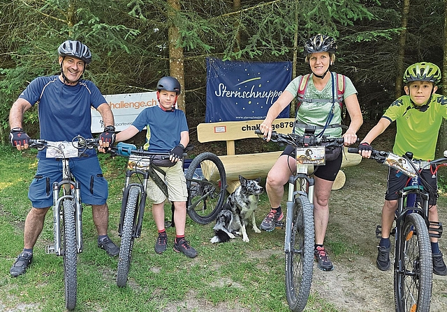 Ein letztes Mal wird in die Pedale getreten. Foto: zvg