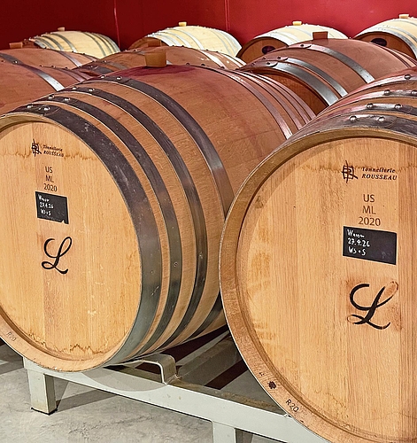 Der Barriquekeller im Weingut.Foto: VSc Der Barriquekeller im Weingut.Foto: VSc