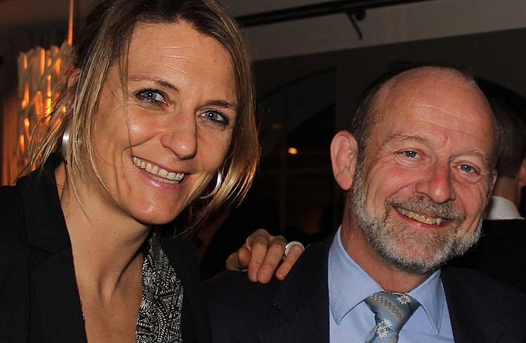Fröhlich: Béatrice Wertli, Generalsekretätrin CVP Schweiz, und Dominique de Bumann, Nationalrats-Vizepräsident. Fröhlich: Béatrice Wertli, Generalsekretätrin CVP Schweiz, und Dominique de Bumann, Nationalrats-Vizepräsident.