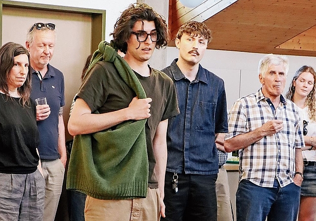 Studierende erklärten ihre Projekte.Foto: rsc 
