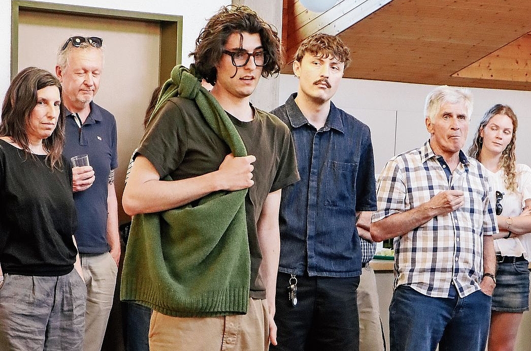 Studierende erklärten ihre Projekte.Foto: rsc 