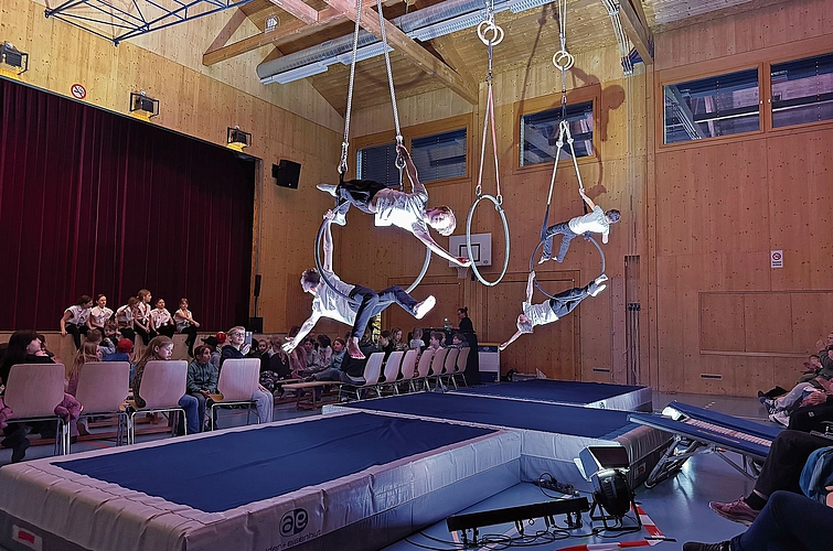 Das Publikum war beeindruckt von der Aufführung.Foto: Verena Schmidtke Das Publikum war beeindruckt von der Aufführung.Foto: Verena Schmidtke