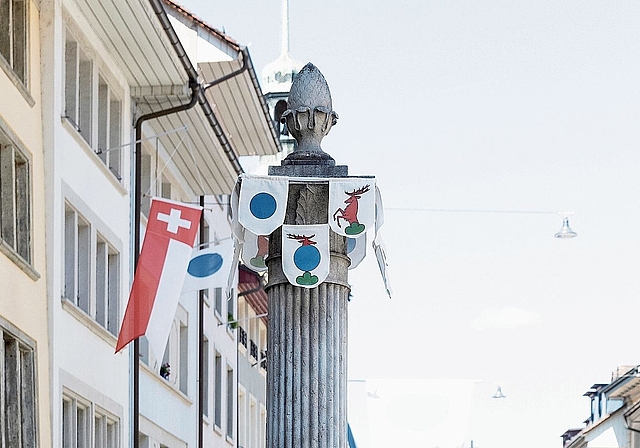 Ammersburg oder Lenzwil? Was meinen wohl die Brunnenschmücker zur Idee?Foto: Olivier Vermeulen