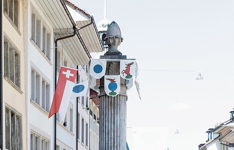Ammersburg oder Lenzwil? Was meinen wohl die Brunnenschmücker zur Idee?Foto: Olivier Vermeulen
