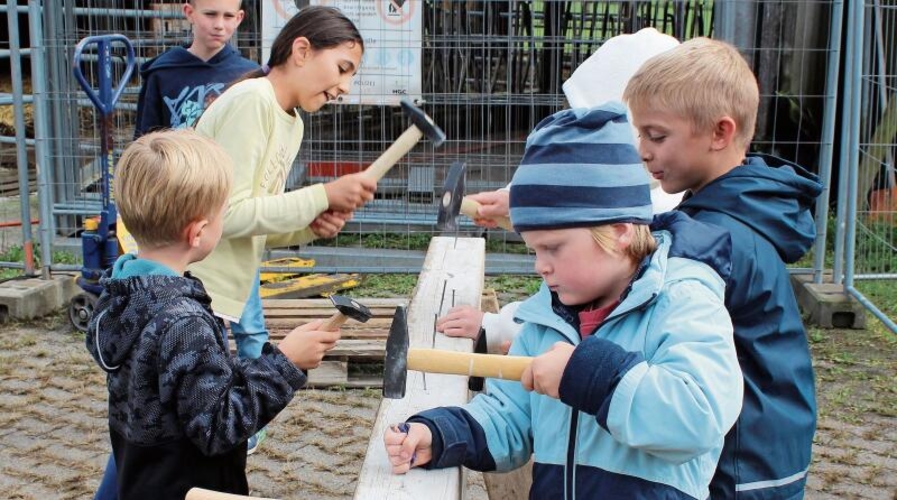 Auch für die Kinder waren tolle Angebote bereitgestellt.Foto: Alexander Studer